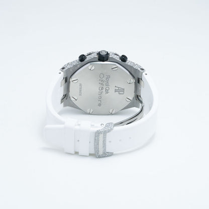 AUDEMARS PIGUET Bussdown Offshore Custom  White Strap