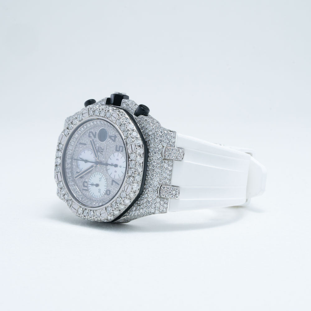 AUDEMARS PIGUET Bussdown Offshore Custom  White Strap