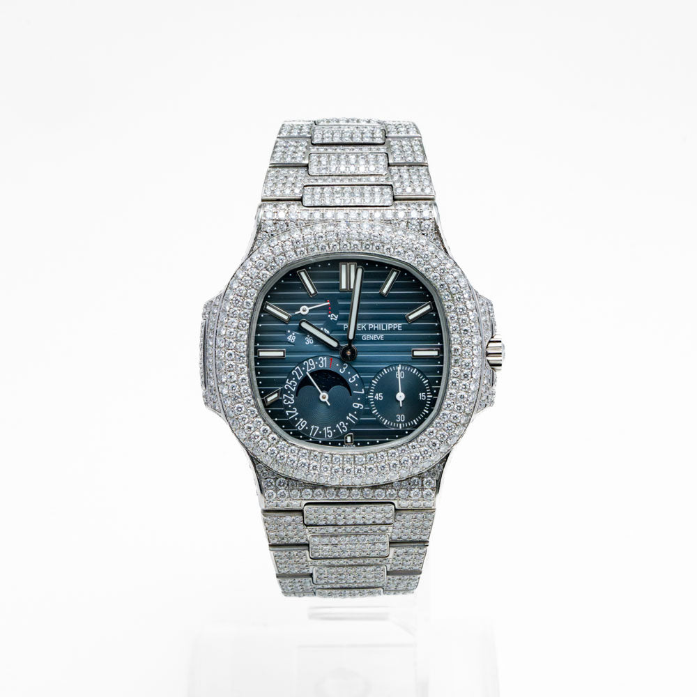 PATEK PHILIPPE Blue Dial Custom Set