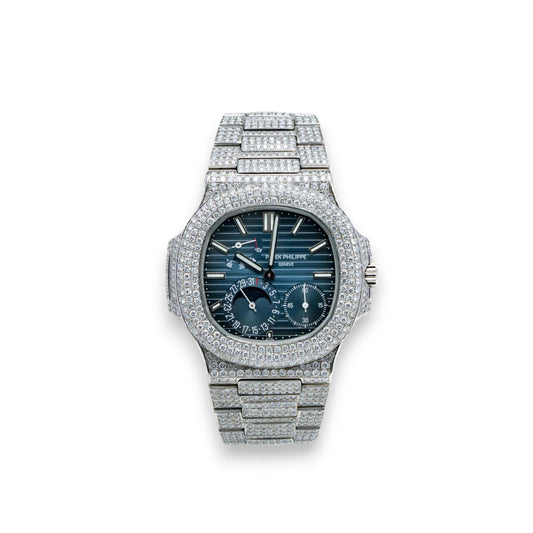 PATEK PHILIPPE Blue Dial Custom Set