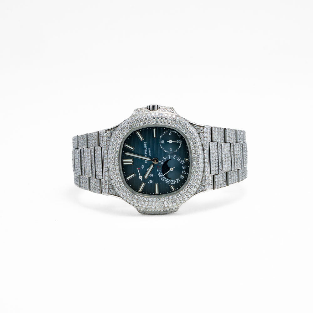 PATEK PHILIPPE Blue Dial Custom Set