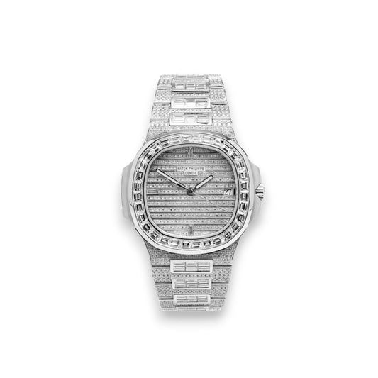 PATEK PHILIPPE Bussdown White Gold Custom