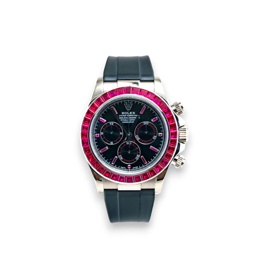 ROLEX Ruby Bezel Custom